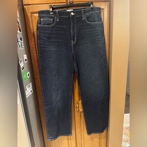NWT! Hudson Nos Dark Blue straight leg ankle Jeans, size 32
